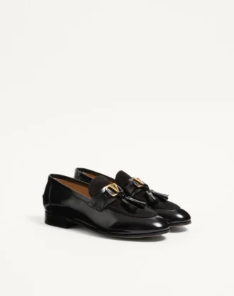 Vaniteux Loafer από δέρμα μοσχαριού και δέρμα split