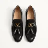 Vaniteux Loafer από δέρμα μοσχαριού και δέρμα split Vaniteux Loafer από δέρμα μοσχαριού και δέρμα split