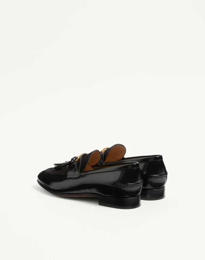 Vaniteux Loafer από δέρμα μοσχαριού και δέρμα split Vaniteux Loafer από δέρμα μοσχαριού και δέρμα split
