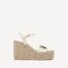 Vlogo Calfskin Cut-Out Wedge Sandal 110Mm Vlogo Calfskin Cut-Out Wedge Sandal 110Mm