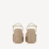 Vlogo Calfskin Cut-Out Wedge Sandal 110Mm Vlogo Calfskin Cut-Out Wedge Sandal 110Mm