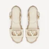 Vlogo Calfskin Cut-Out Wedge Sandal 110Mm Vlogo Calfskin Cut-Out Wedge Sandal 110Mm
