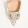Vlogo Glow Laminated Nappa Slingback Pump 80 Mm / 3,15 ίντσες.