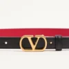 VLogo Signature Αναστρέψιμη ζώνη από γυαλιστερό δέρμα μοσχαριού – 20 mm / 1,2 ίν. VLogo Signature Αναστρέψιμη ζώνη από γυαλιστερό δέρμα μοσχαριού – 20 mm / 1,2 ίν.