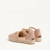 Vlogo Signature Ballerina από κοκκώδες δέρμα μοσχαριού 25 mm Vlogo Signature Ballerina από κοκκώδες δέρμα μοσχαριού 25 mm