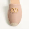 Vlogo Signature Ballerina από κοκκώδες δέρμα μοσχαριού 25 mm Vlogo Signature Ballerina από κοκκώδες δέρμα μοσχαριού 25 mm