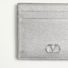 VLogo Signature Cardholder από πλαστικοποιημένο δέρμα μοσχαριού VLogo Signature Cardholder από πλαστικοποιημένο δέρμα μοσχαριού