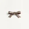 Vlogo Signature Hair Clip In Resin, Metal And Crystals Vlogo Signature Hair Clip In Resin, Metal And Crystals
