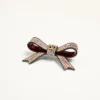 Vlogo Signature Hair Clip In Resin, Metal And Crystals Vlogo Signature Hair Clip In Resin, Metal And Crystals