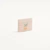 Vlogo Signature Le Chat De La Maison Cardholder από δέρμα μοσχαριού με κόκκους Vlogo Signature Le Chat De La Maison Cardholder από δέρμα μοσχαριού με κόκκους