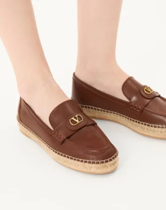 Vlogo Signature Loafer από δέρμα μοσχαριού 20Mm