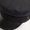 VLogo Signature μάλλινο καπέλο με δερμάτινο γείσο VLogo Signature μάλλινο καπέλο με δερμάτινο γείσο
