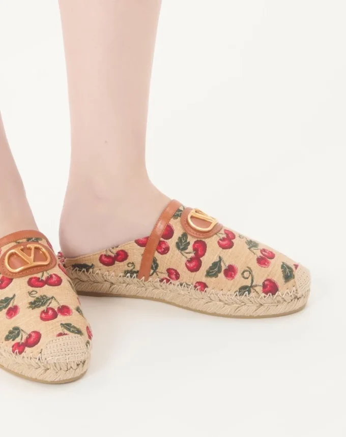Vlogo Signature Mule με μοτίβο Cherryfic 25Mm Vlogo Signature Mule με μοτίβο Cherryfic 25Mm