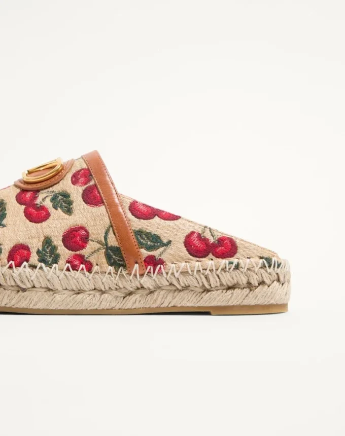 Vlogo Signature Mule με μοτίβο Cherryfic 25Mm Vlogo Signature Mule με μοτίβο Cherryfic 25Mm