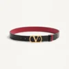 VLogo Signature Reversible Shiny Calfskin Belt – 30Mm / 1,2 ίντσες VLogo Signature Reversible Shiny Calfskin Belt – 30Mm / 1,2 ίντσες