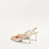 VLogo Signature Slingback Décolleté με κεντημένο μοτίβο Rhombelle 80Mm VLogo Signature Slingback Décolleté με κεντημένο μοτίβο Rhombelle 80Mm