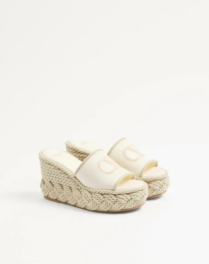 Vlogo Torchon Wedge Slide In Nappa 100Mm Vlogo Torchon Wedge Slide In Nappa 100Mm