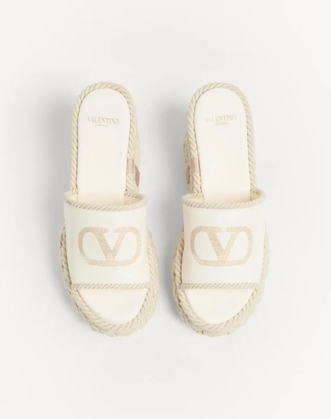 Vlogo Torchon Wedge Slide In Nappa 100Mm Vlogo Torchon Wedge Slide In Nappa 100Mm