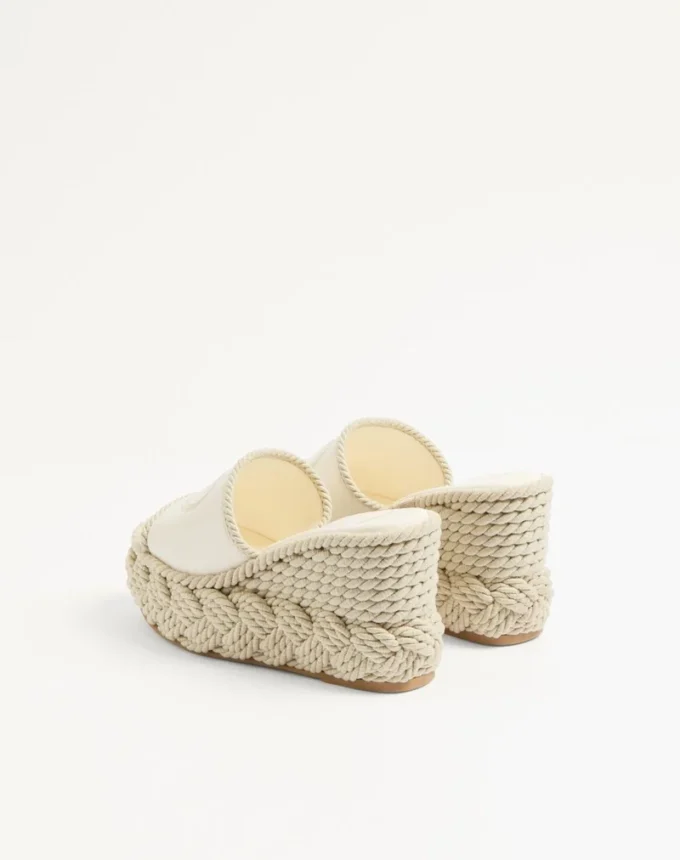 Vlogo Torchon Wedge Slide In Nappa 100Mm Vlogo Torchon Wedge Slide In Nappa 100Mm