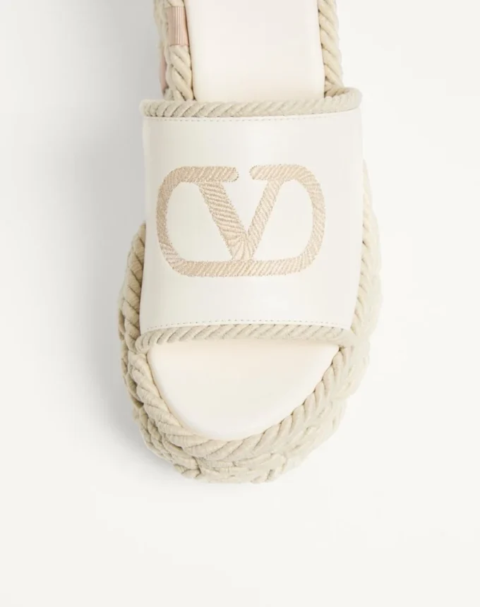Vlogo Torchon Wedge Slide In Nappa 100Mm Vlogo Torchon Wedge Slide In Nappa 100Mm