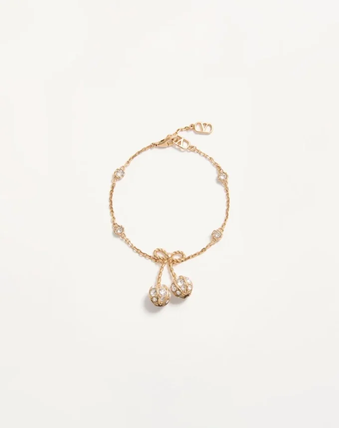 Βραχιόλι Cherryfic από μέταλλο και κρύσταλλα Swarovski® Βραχιόλι Cherryfic από μέταλλο και κρύσταλλα Swarovski®