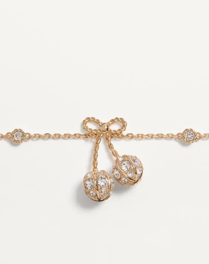 Βραχιόλι Cherryfic από μέταλλο και κρύσταλλα Swarovski® Βραχιόλι Cherryfic από μέταλλο και κρύσταλλα Swarovski®
