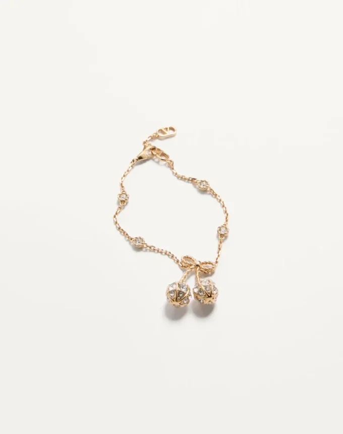 Βραχιόλι Cherryfic από μέταλλο και κρύσταλλα Swarovski® Βραχιόλι Cherryfic από μέταλλο και κρύσταλλα Swarovski®