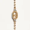 Βραχιόλι Ovalette από μέταλλο και κρύσταλλα Swarovski® Βραχιόλι Ovalette από μέταλλο και κρύσταλλα Swarovski®