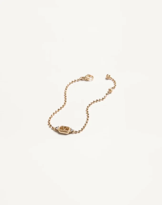 Βραχιόλι Ovalette από μέταλλο και κρύσταλλα Swarovski® Βραχιόλι Ovalette από μέταλλο και κρύσταλλα Swarovski®