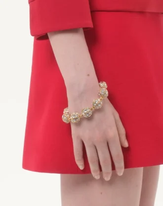 Βραχιόλι Poetiques Des Gouttes από μέταλλο και κρύσταλλα Swarovski®