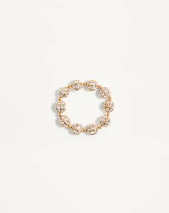 Βραχιόλι Poetiques Des Gouttes από μέταλλο και κρύσταλλα Swarovski®