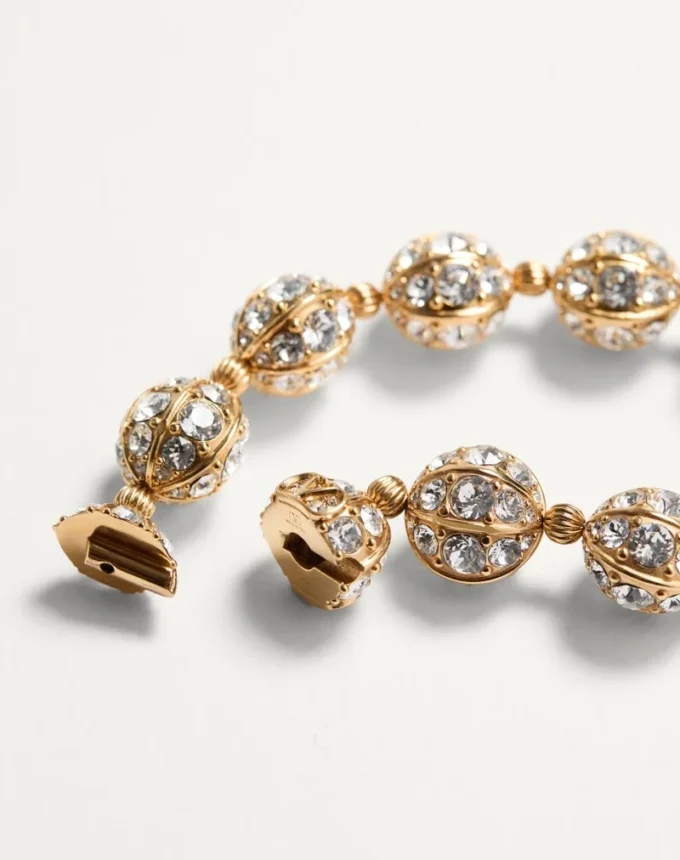 Βραχιόλι Poetiques Des Gouttes από μέταλλο και κρύσταλλα Swarovski® Βραχιόλι Poetiques Des Gouttes από μέταλλο και κρύσταλλα Swarovski®