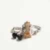 Βραχιόλι Valentino Garavani Chez Valentino από μέταλλο, σμάλτο και στρας Swarovski® Βραχιόλι Valentino Garavani Chez Valentino από μέταλλο, σμάλτο και στρας Swarovski®
