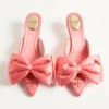 Yolande Satin Mule 45MM