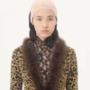 Ζακέτα από πλεκτό Lurex με ζακάρ animal print Ζακέτα από πλεκτό Lurex με ζακάρ animal print