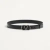 Ζώνη VLogo Signature από δέρμα μοσχαριού 30 mm