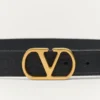 Ζώνη VLogo Signature από δέρμα μοσχαριού 30 mm Ζώνη VLogo Signature από δέρμα μοσχαριού 30 mm