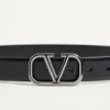 Ζώνη VLogo Signature από δέρμα μοσχαριού 30 mm