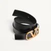 Ζώνη Vlogo Signature από δέρμα μοσχαριού 40 mm