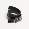 Ζώνη Vlogo Signature από δέρμα μοσχαριού 40 mm