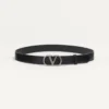 Ζώνη Vlogo Signature από γυαλιστερό δέρμα μοσχαριού 30 mm Ζώνη Vlogo Signature από γυαλιστερό δέρμα μοσχαριού 30 mm