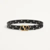 Ζώνη VLogo Signature από γυαλιστερό δέρμα μοσχαριού 30 mm Ζώνη VLogo Signature από γυαλιστερό δέρμα μοσχαριού 30 mm