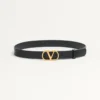 Ζώνη Vlogo Signature από γυαλιστερό δέρμα μοσχαριού 30 mm Ζώνη Vlogo Signature από γυαλιστερό δέρμα μοσχαριού 30 mm