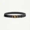 Ζώνη Vlogo Signature από γυαλιστερό δέρμα μοσχαριού 30 mm Ζώνη Vlogo Signature από γυαλιστερό δέρμα μοσχαριού 30 mm