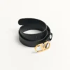 Ζώνη Vlogo Signature από γυαλιστερό δέρμα μοσχαριού 30 mm Ζώνη Vlogo Signature από γυαλιστερό δέρμα μοσχαριού 30 mm