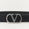 Ζώνη Vlogo Signature από γυαλιστερό δέρμα μοσχαριού 30 mm Ζώνη Vlogo Signature από γυαλιστερό δέρμα μοσχαριού 30 mm