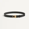 Ζώνη VLogo Signature από γυαλιστερό δέρμα μοσχαριού 30 mm με σμάλτινο λογότυπο Ζώνη VLogo Signature από γυαλιστερό δέρμα μοσχαριού 30 mm με σμάλτινο λογότυπο