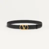 Ζώνη Vlogo Signature από κροκόδειλο 30 mm Ζώνη Vlogo Signature από κροκόδειλο 30 mm