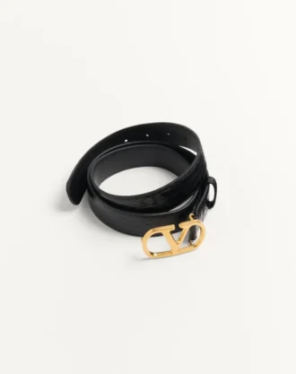 Ζώνη Vlogo Signature από κροκόδειλο 30 mm Ζώνη Vlogo Signature από κροκόδειλο 30 mm