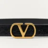 Ζώνη Vlogo Signature από κροκόδειλο 30 mm Ζώνη Vlogo Signature από κροκόδειλο 30 mm